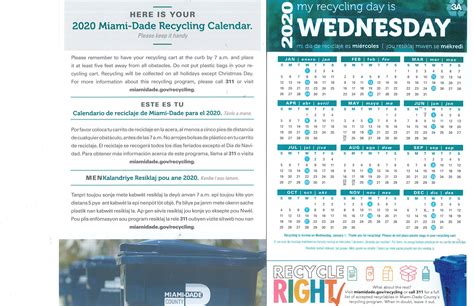 No se ofrecer servicio de recogida de basura el lunes, 16 de enero, Da de Martin Luther King Jr. . Miami dade recycling calendar 2022 thursday